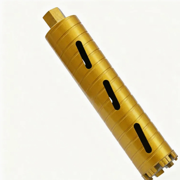 Sharpened Abrasion-Resistant Diamond Core Drill Bit for Reinforced Concrete/Metal - HVAC & AC Installation Hole Making Sharpened Abrasion-Resistant Diamond Core Drill Bit for Reinforced Concrete/Metal - HVAC & AC Installation Hole Making