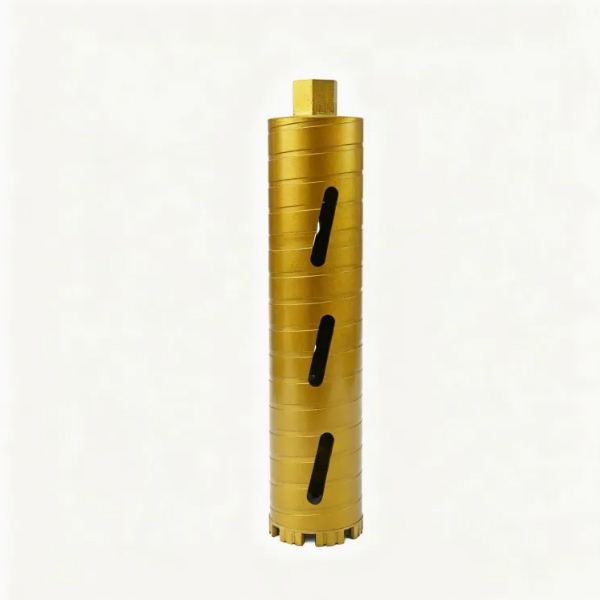 Sharpened Abrasion-Resistant Diamond Core Drill Bit for Reinforced Concrete/Metal - HVAC & AC Installation Hole Making Sharpened Abrasion-Resistant Diamond Core Drill Bit for Reinforced Concrete/Metal - HVAC & AC Installation Hole Making