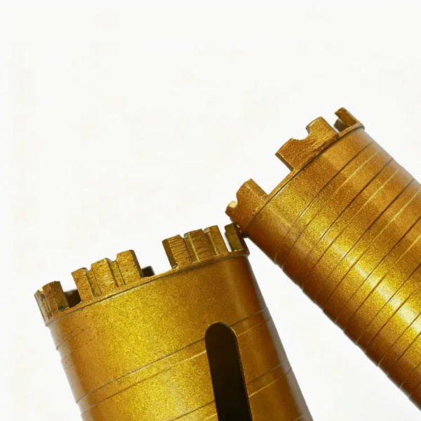 Sharpened Abrasion-Resistant Diamond Core Drill Bit for Reinforced Concrete/Metal - HVAC & AC Installation Hole Making Sharpened Abrasion-Resistant Diamond Core Drill Bit for Reinforced Concrete/Metal - HVAC & AC Installation Hole Making