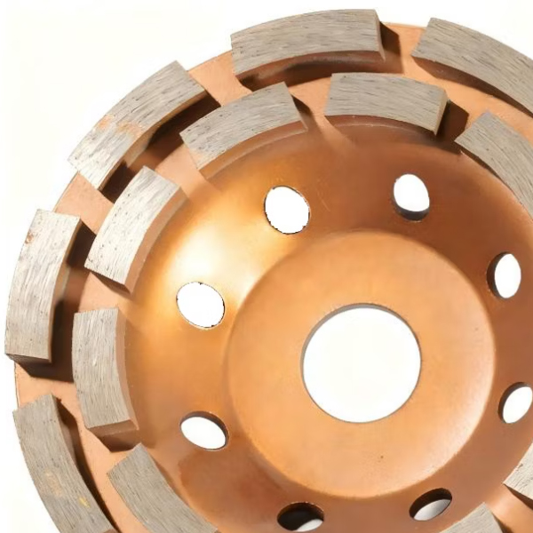 Diamond Grinding Disc for Angle Grinder - Double Row Diamond Grinding Wheel 100mm 22 Holes