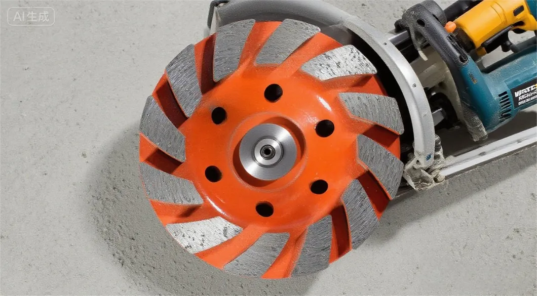 Ultra-Durable Diamond Polishing Disc - Sandstone & Concrete Floor Polishing & Precision Cutting