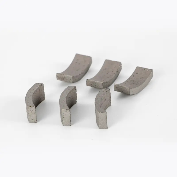 Core drill bit segments for reinforced concrete cutting