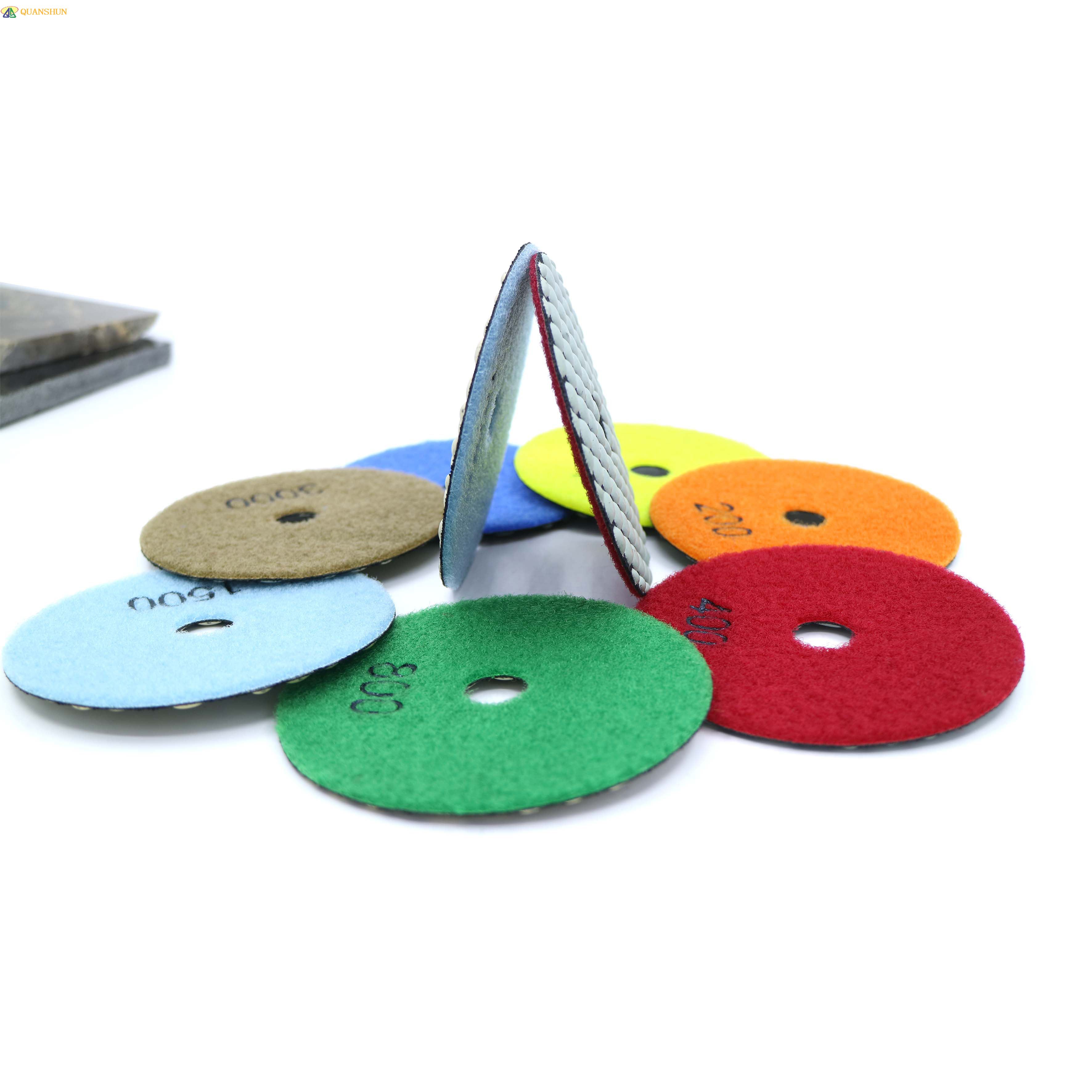 4" Wet or Dry Use Diamond Step Polishing Pads for Granite, Concrete & Stone Grinding(图1) 14.jpg
